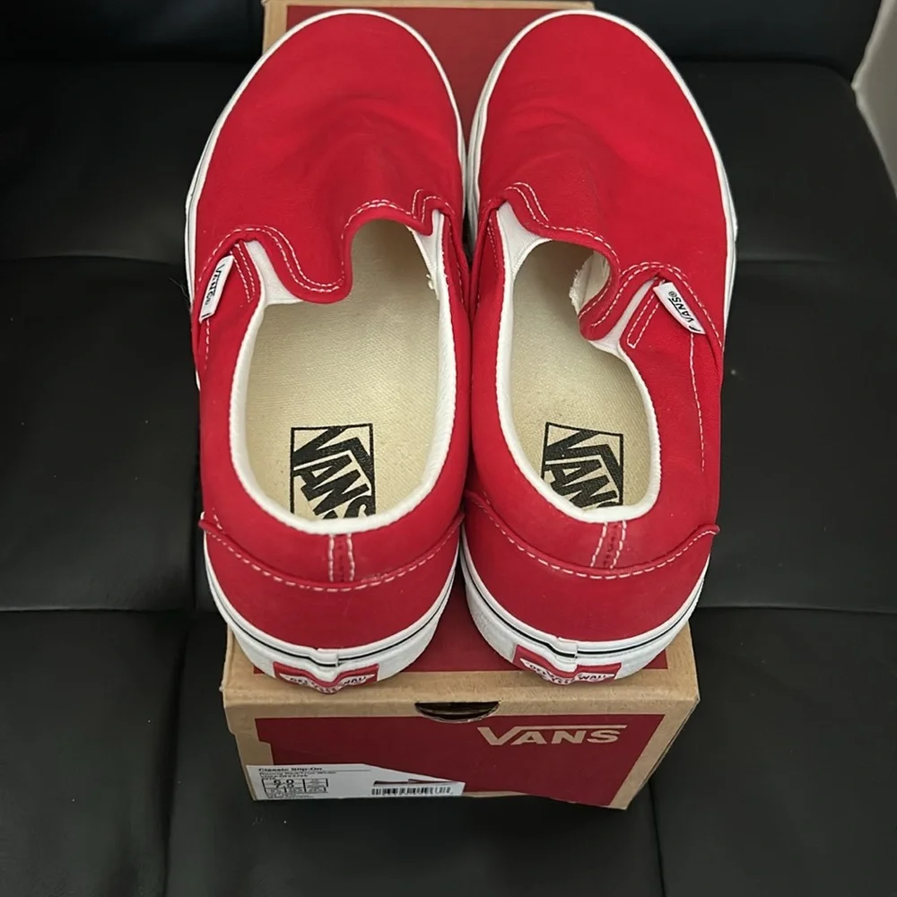 Vans slip ons